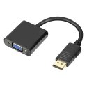 Deltaco 00110027 videokaabliadapter 0,2 m VGA (D-Sub) DisplayPort Must Deltaco 00110027 videokaabliadapter 0,2 m VGA (D-Sub) DisplayPort Must