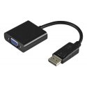 Deltaco 00110027 videokaapeli-adapteri 0,2 m VGA (D-Sub) DisplayPort Musta Deltaco 00110027 videokaapeli-adapteri 0,2 m VGA (D-Sub) DisplayPort Musta