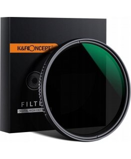 Kf Concept K&F filtras 72mm ND filtras REGULIUOJAMAS pilkas FADER ND8-ND2000 KF () - 101384