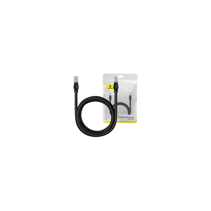 Baseus Ethernet CAT5, 2m network cable (black) – 2