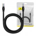Baseus Ethernet CAT5, 2m network cable (black) Baseus Ethernet CAT5, 2m network cable (black)