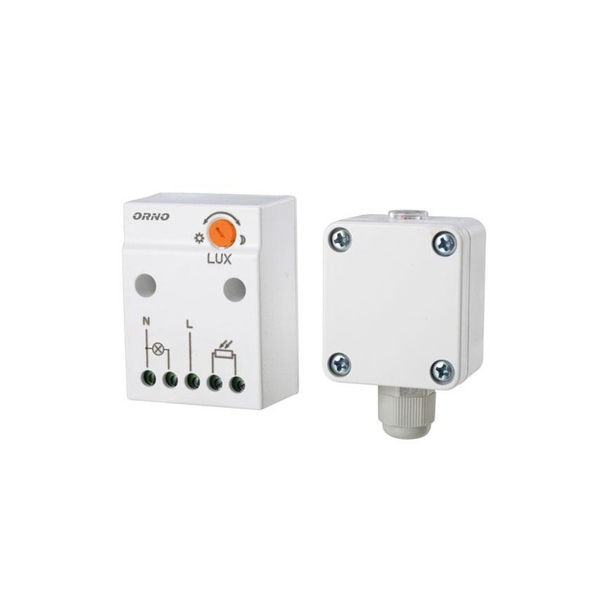 Orno Twilight sensor with hermetic external probe in a can, IP65, 2300W – 2