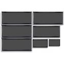 DEMCiflex Rinkinys filtrai, skirti Lian Li PC-O11 Air (DF0973)