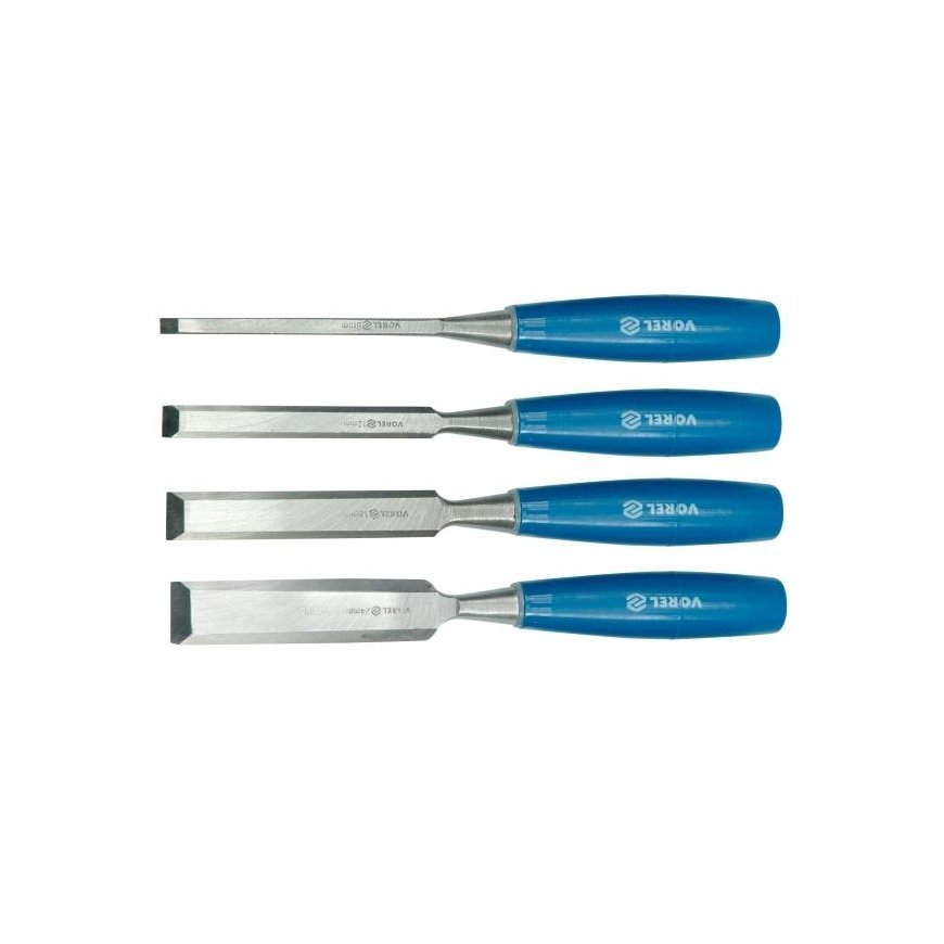 Vorel Carpentry kaltai ant lizdinės plokštelės 6x12x18x24mm rinkinys iš 4 (25530)