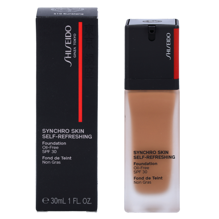 Shiseido Synchro Skin Self-refreshing foundation Spf30 410 Sunstone 30ml