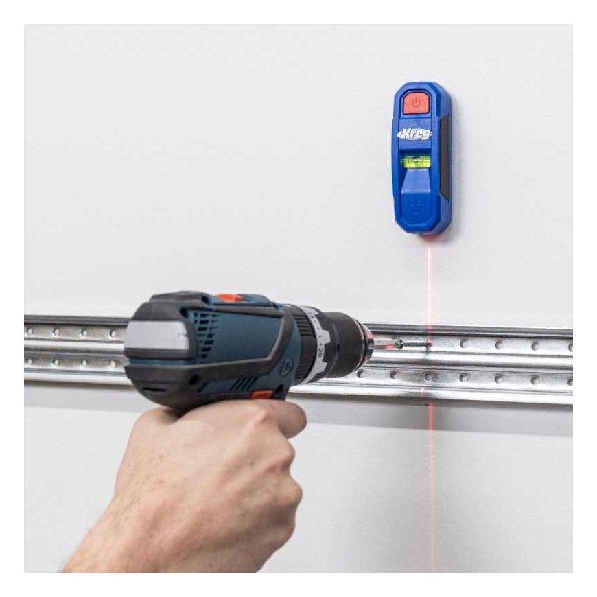 Magnetinis gipso profilių ieškiklis su lazeriniu markeriu KREG KMM1000LZ – 3