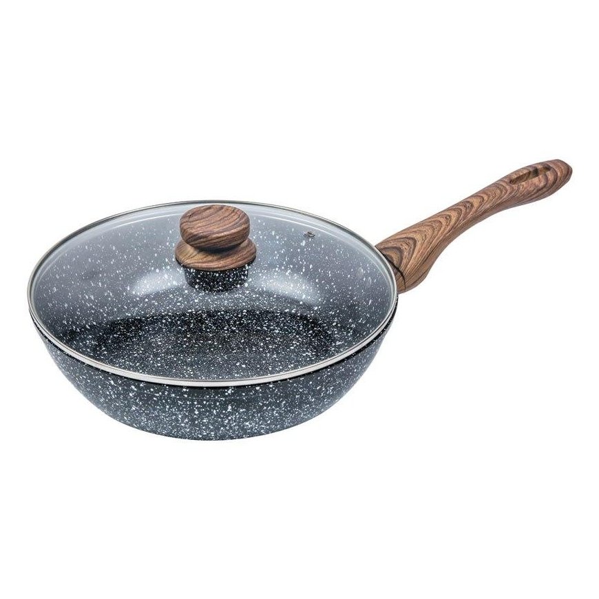 King Hoff Wok pan Ø28cm with lid KINGHOFF – 2