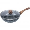King Hoff Wok pan Ø28cm with lid KINGHOFF