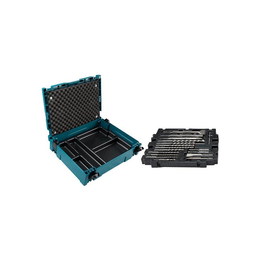 Makita 17-piece drill and chisel set