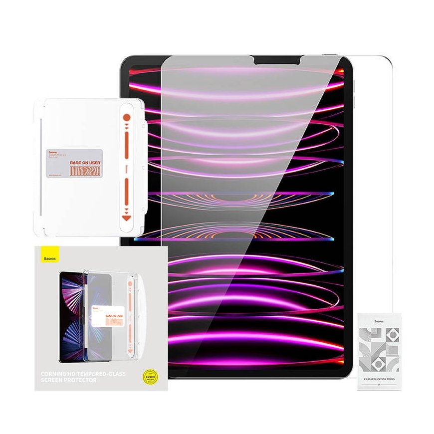 Tempered Glass Baseus Screen Protector for Pad Pro 11" (2018/2020/2021/2022)/Pad Air4/Air5 10.9"