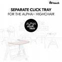 Hauck Alpha Click Tray -syöttötuolin tarjotin, Beige Hauck Alpha Click Tray -syöttötuolin tarjotin, Beige
