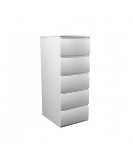 Topeshop W5 BIEL MAT chest of drawers
