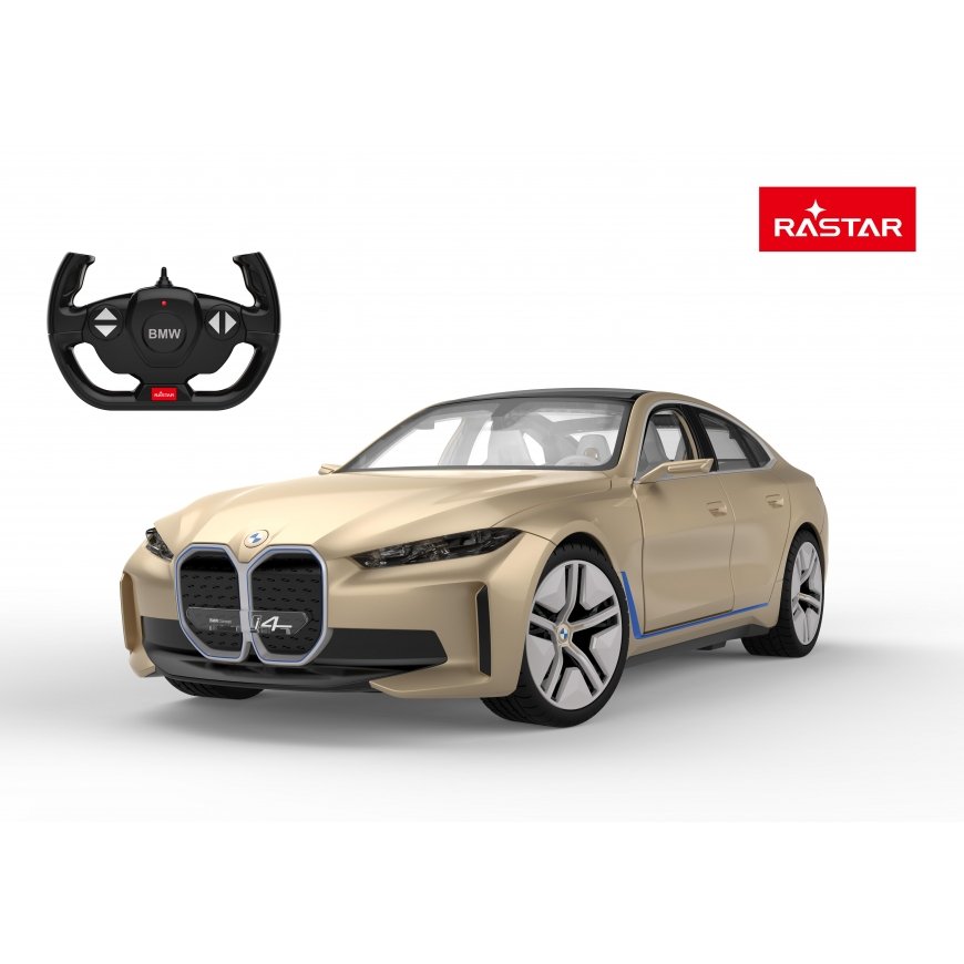RASTAR 1:14 controlled car model BMW i4, 98300