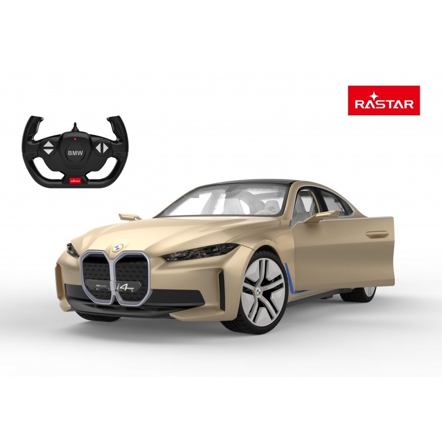 RASTAR 1:14 controlled car model BMW i4, 98300 – 2