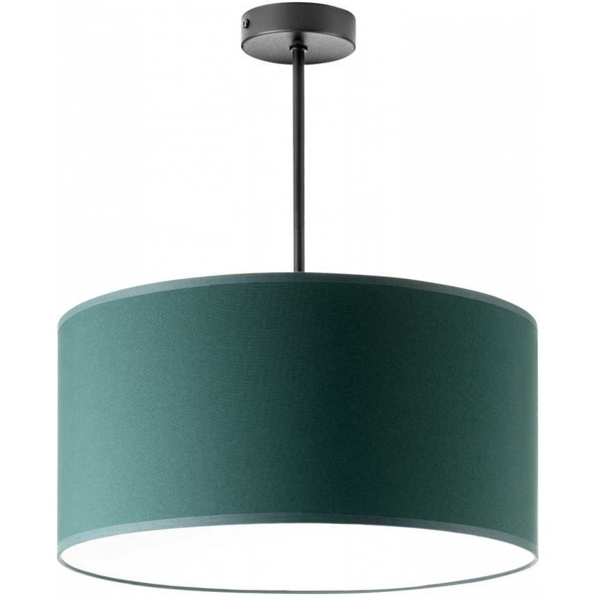 Orno ROLLO pendant lamp, power max. 1x60W, bottle green, short – 2