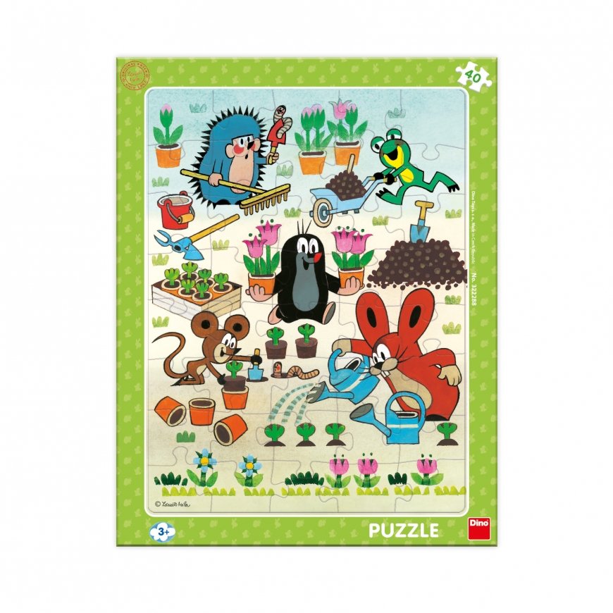 Dino large tile puzzle 40 pieces