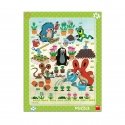 Dino large tile puzzle 40 pieces Mutt gardener Dino large tile puzzle 40 pieces Mutt gardener
