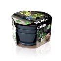 Prosperplast Triple pot for herbs Coubi Herbal anthracite