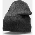 4f Winter hat H4Z22-CAM005 Dark Gray melange size L
