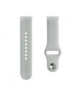 Evelatus 20mm Silicone Loop (130mm M/L) Silver