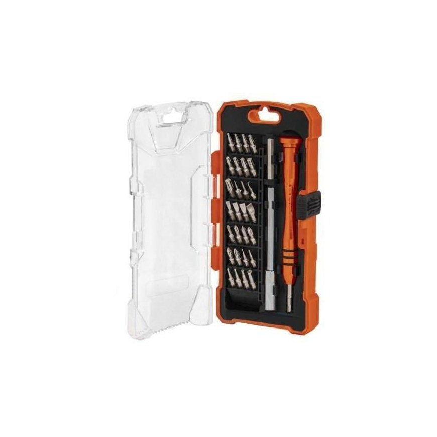 Set of precision bits with extensions and handle 32 pieces Truper®