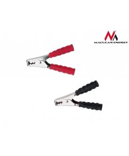 Maclean Crocodile Clips 600A 2pcs R / B MCE37 copper plated (MCE37)