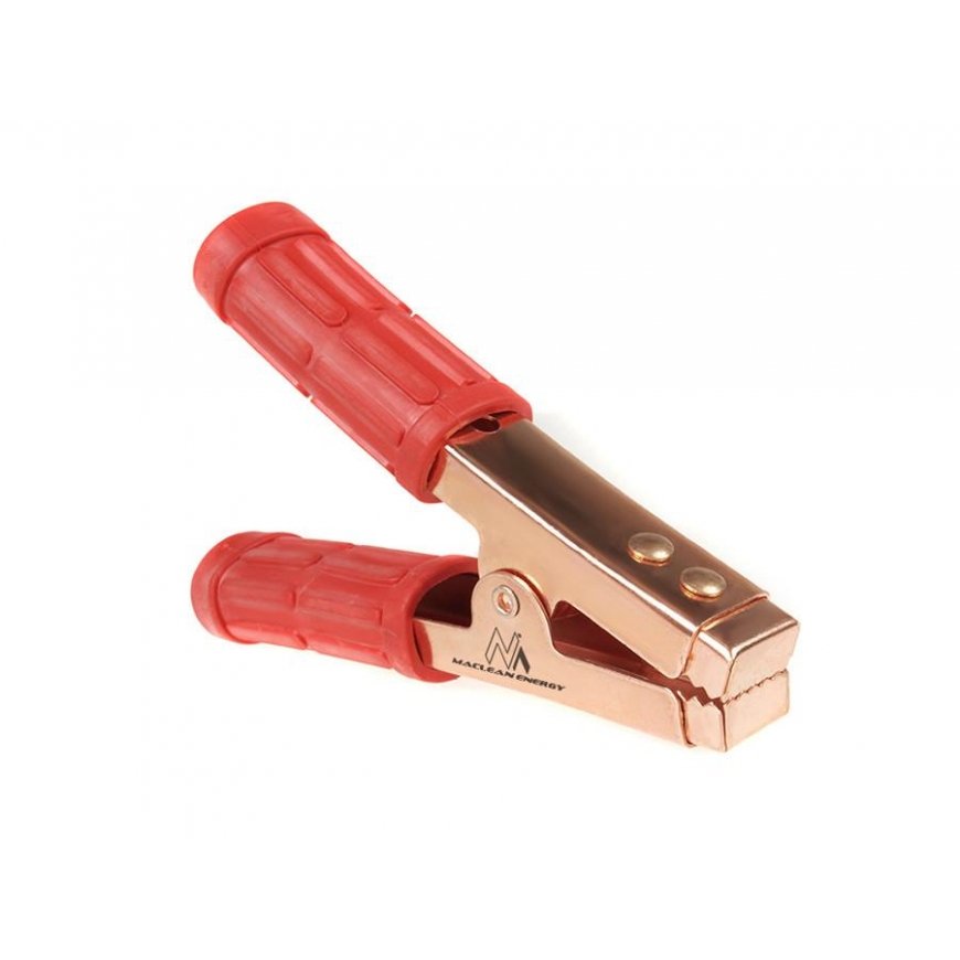 Maclean Crocodile Clips 600A 2pcs R / B MCE37 copper plated (MCE37) – 4