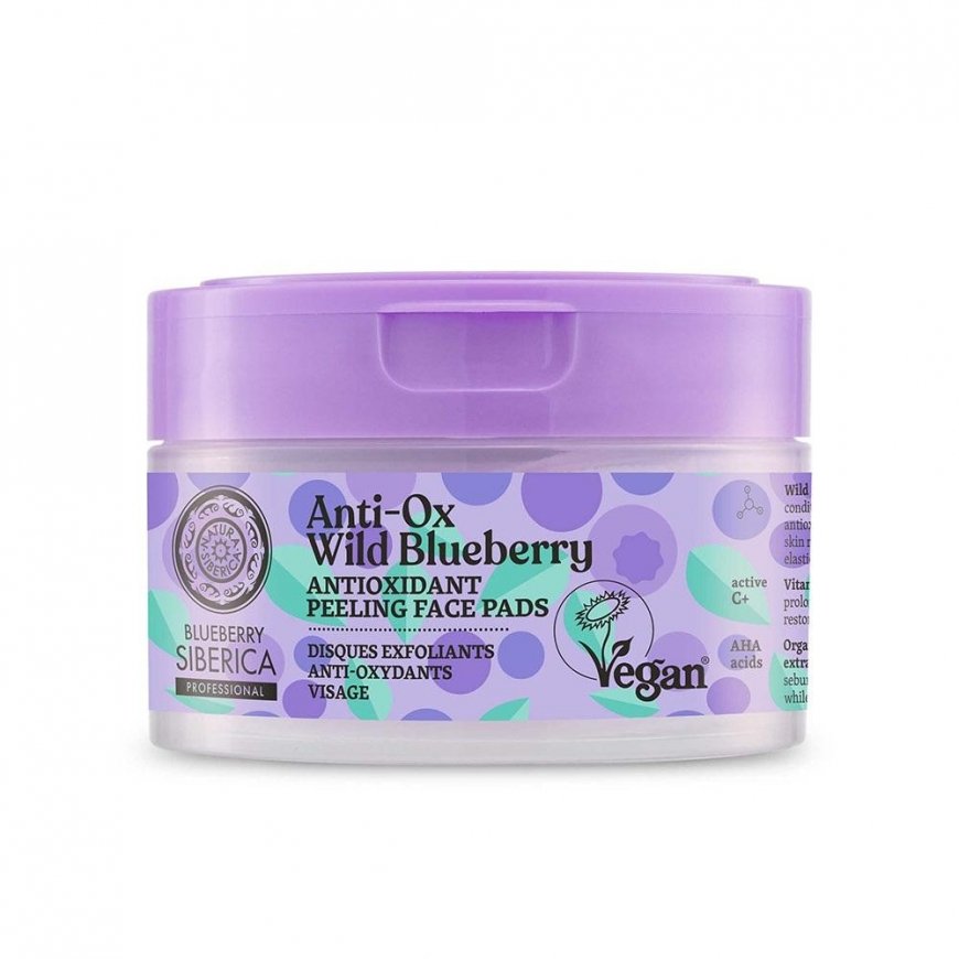 Eurobio Lab Antioxidant pilingo veido pagalvėlės 20 vnt.