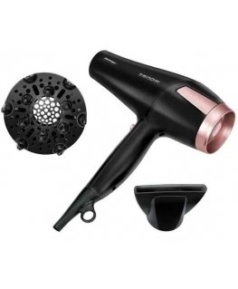 Hair dryer MPM MSW-24, Black/Pink
