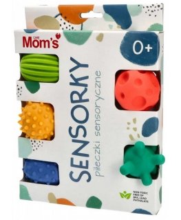 Hencz Toys Sensory balls 5 pcs. pastel