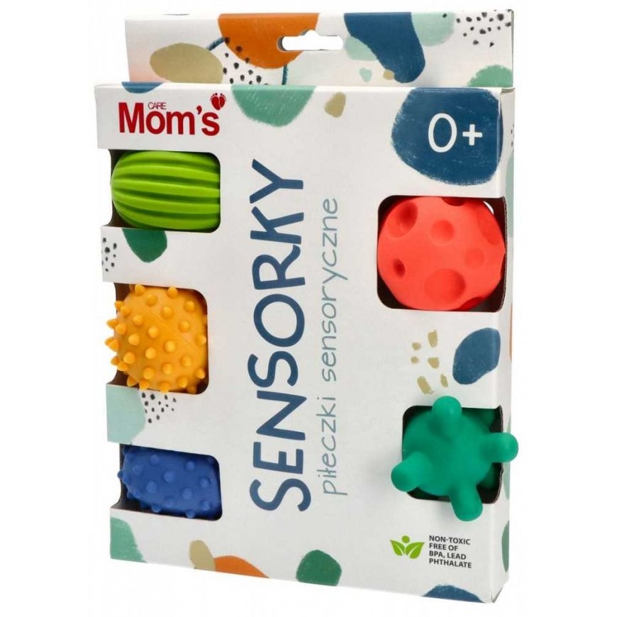 Hencz Toys Sensory balls 5 pcs. pastel