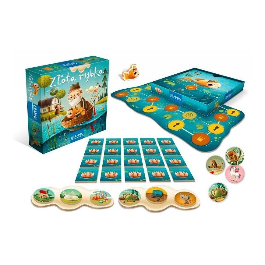 Dėlionė Granna Auksinės žuvies žaidimas – 2