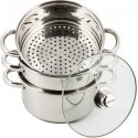 King Hoff KINGHOFF GARŲ PUODAS, 4 ELEMENTAI 22cm KH-3328 King Hoff KINGHOFF GARŲ PUODAS, 4 ELEMENTAI 22cm KH-3328