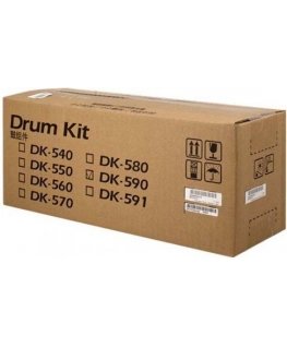 Kyocera DK-590 (302KV93018) (302KV93014) (Alt: 302KV93017, 302KV93010), black drum
