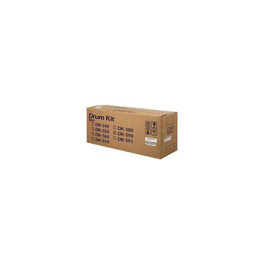Kyocera DK-590 (302KV93018) (302KV93014) (Alt: 302KV93017, 302KV93010), juodas būgnas – 2