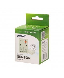 Orno Twilight sensor with hermetic external probe, IP65, 2300W