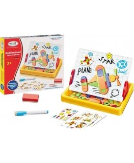 Leantoys Lean Cars magnetic board for drawing geometric figures, magnets