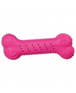 Trixie Rustling bone, natural rubber, 18 cm
