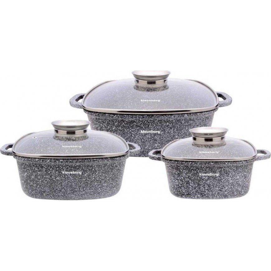 KLAUSBERG POT SET MARBLE KB-7534