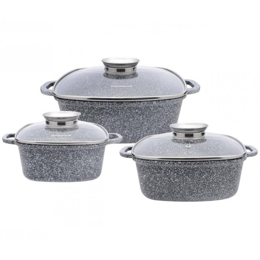 KLAUSBERG POT SET MARBLE KB-7534 – 2