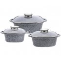KLAUSBERG PUODŲ RINKINYS MARMURAS KB-7534 KLAUSBERG PUODŲ RINKINYS MARMURAS KB-7534