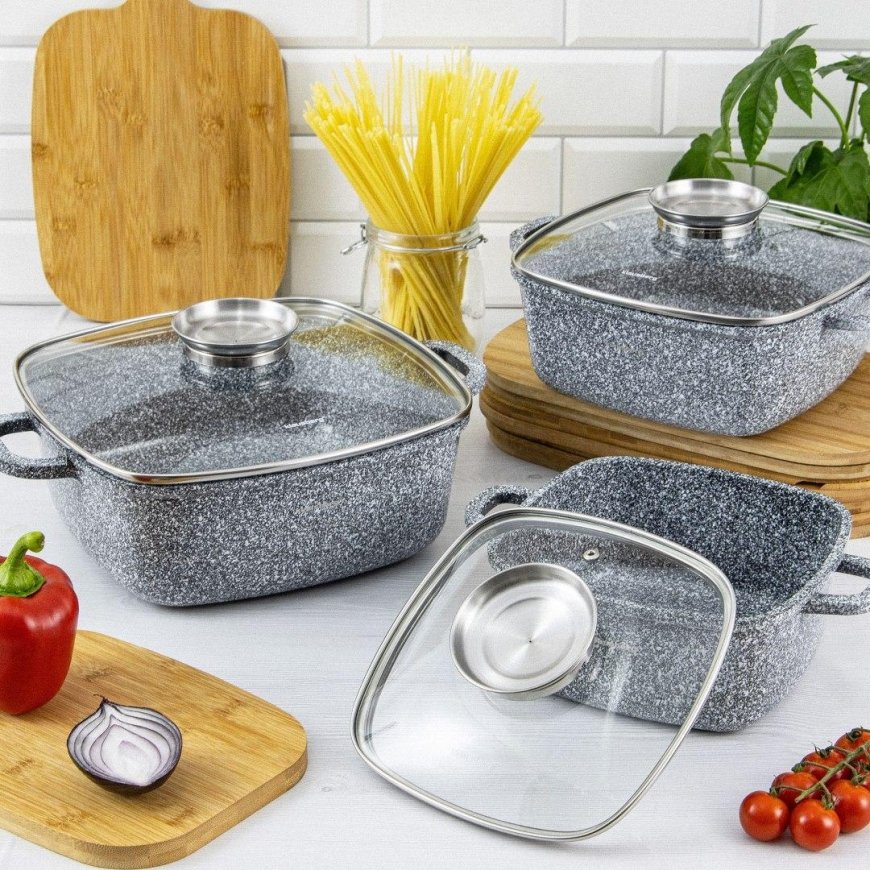 KLAUSBERG POT SET MARBLE KB-7534 – 3
