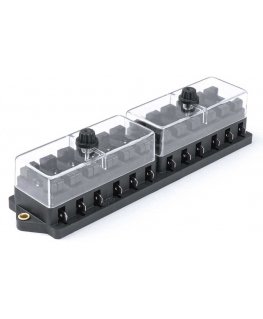 Ceramic fuse box 12 slots amio-03044