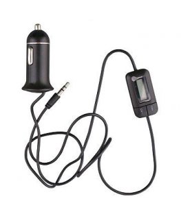 Extra Digital USB charger + FM modulator for car (12V, 24V)