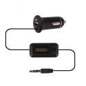 Extra Digital USB kroviklis + FM moduliatorius automobiliui (12V, 24V)