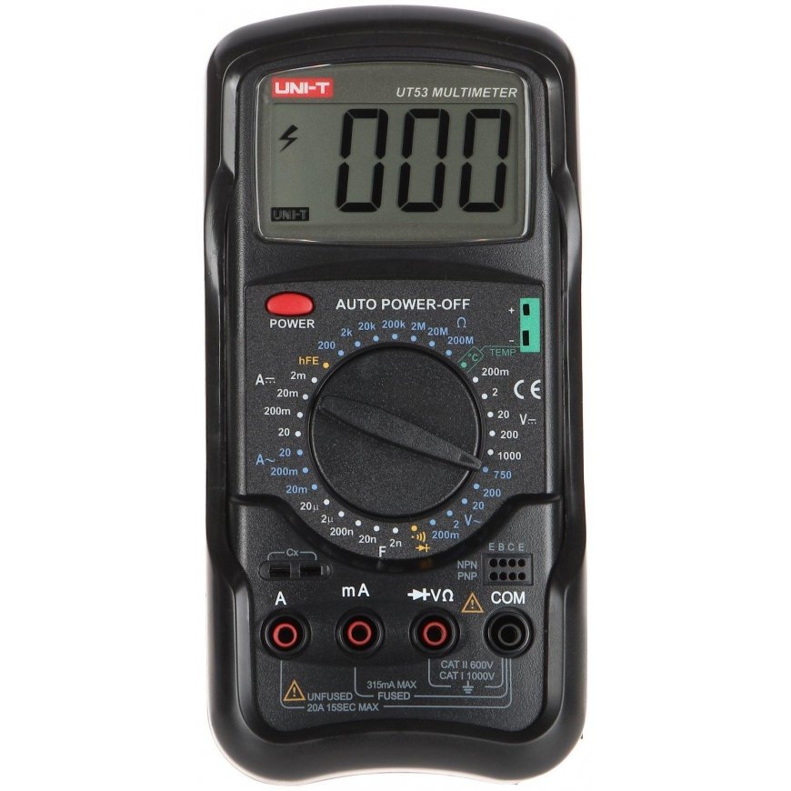 Universalus multimetras Uni-t UT53 – 3