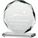 Tryumf Engraved glass trophy Tryumf Engraved glass trophy