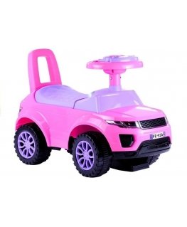 Lean Cars Foot-powered car with light-pink