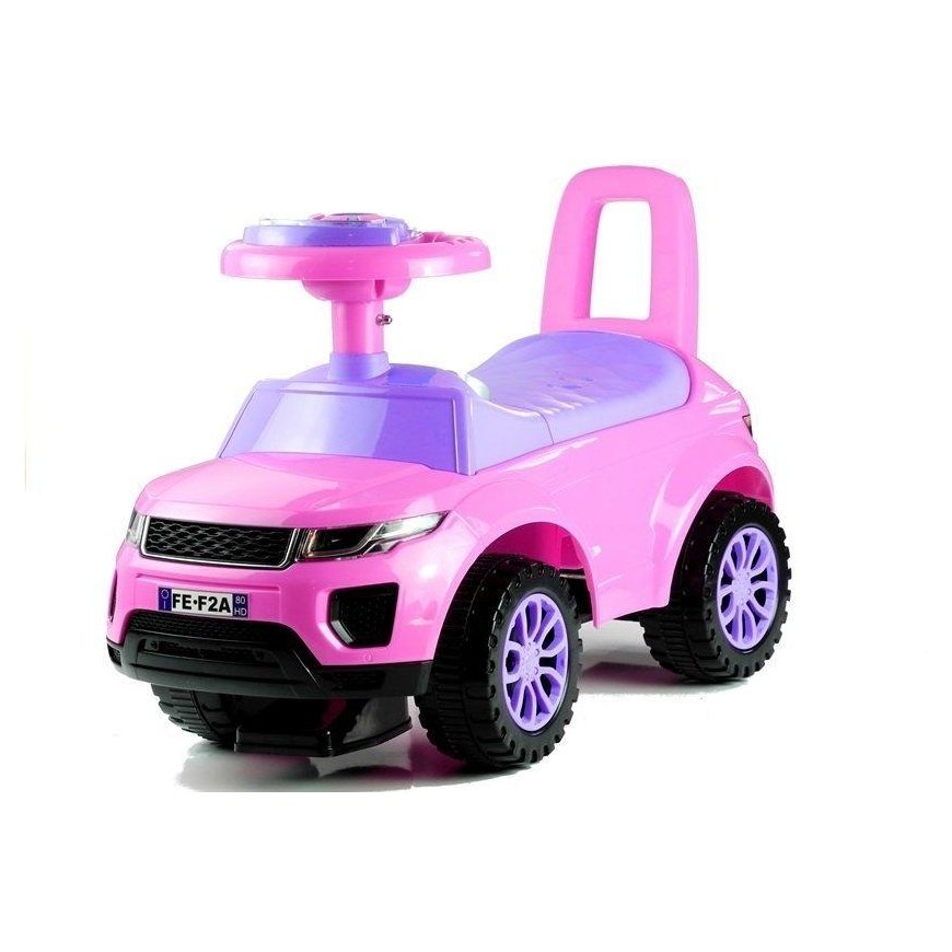 Lean Cars Automobilis varomas kojomi su šviesa-rožinis – 2