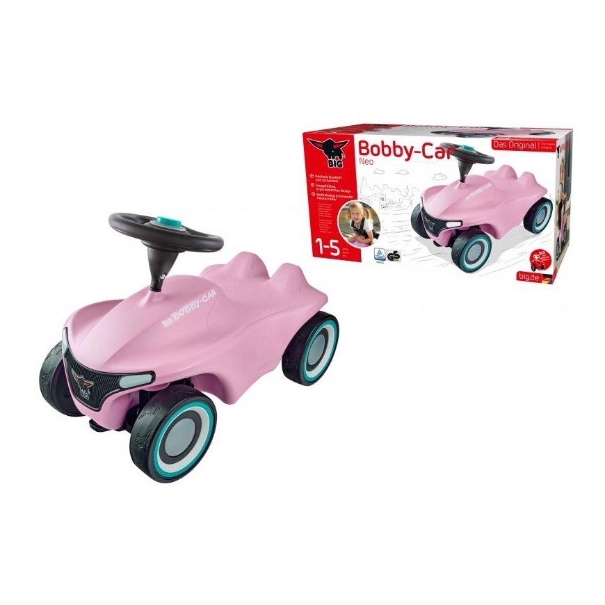 Smoby Pink BIG Pink Ride-on Pusher